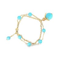 Bracciale Misis Donna in Argento Pasta di turchese BR07366-TURCHESE - BR07366-TURCHESE